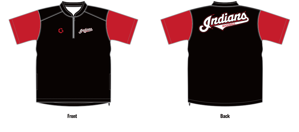 Indians Batting Cage Jacket Adult Youth Pre Order